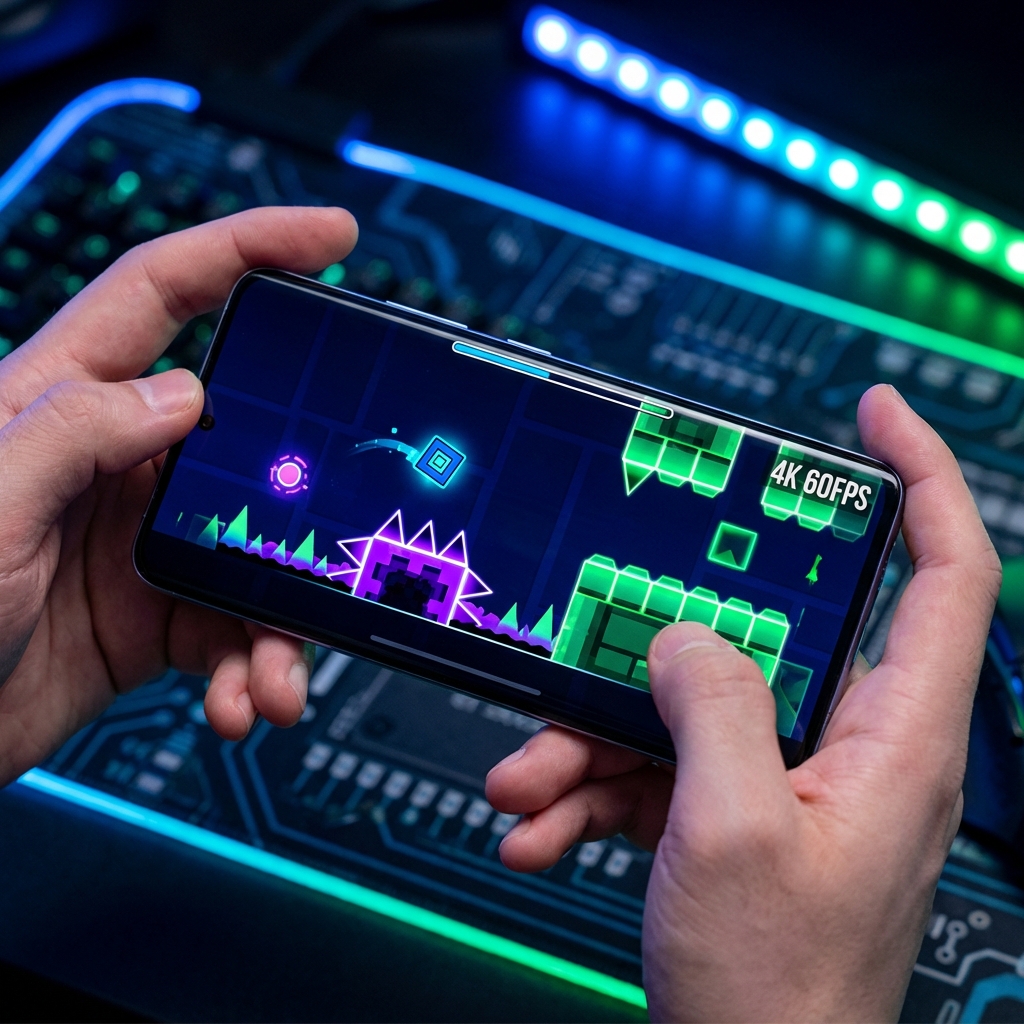 Geometry Dash Android Gameplay