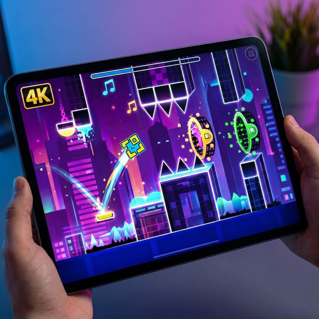 Geometry Dash iOS Gameplay